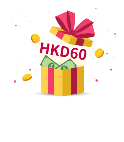 Offer 2: Up to HKD60 cash rebate