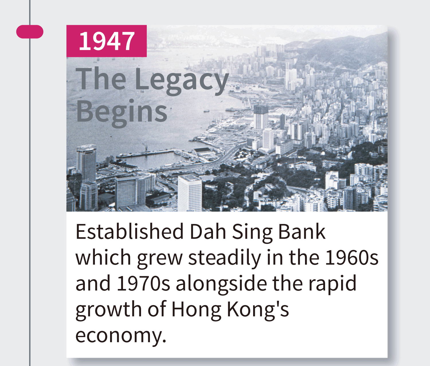 1947 Established Dah Sing Bank